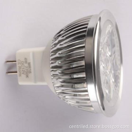 Energy-saving and high bright DC 12V 3W MR16 LED spotlight lamps
